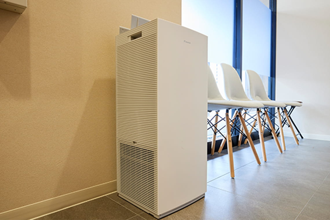 院内感染を防ぐ徹底した滅菌・消毒体制