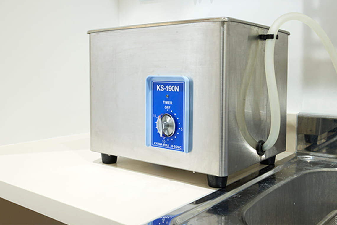 院内感染を防ぐ徹底した滅菌・消毒体制