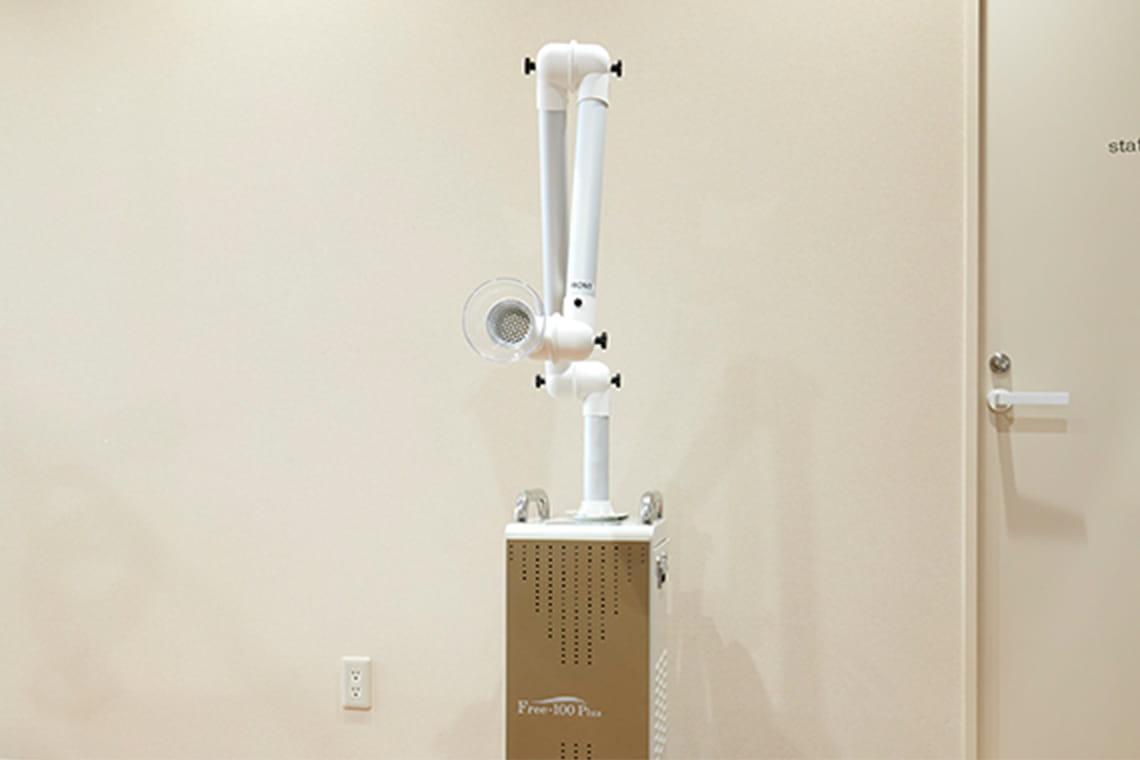 院内感染を防ぐ徹底した滅菌・消毒体制